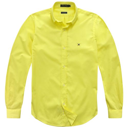 Camisa Custom Button-Down Manga Longa