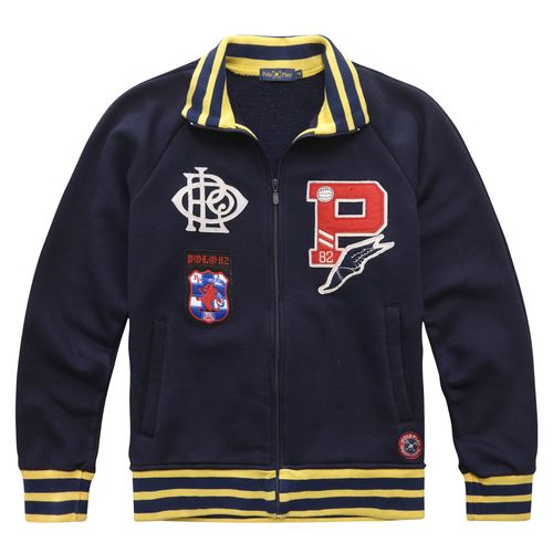 Blusao Fleece Gola Alta Raglan 05837