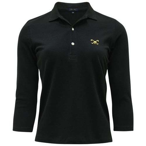 Polo Piquet Feminina 3/4 Zig Zag 07038