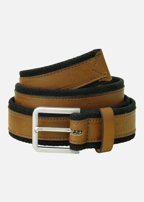 Cinto Cadarço Couro Logo 24v08129