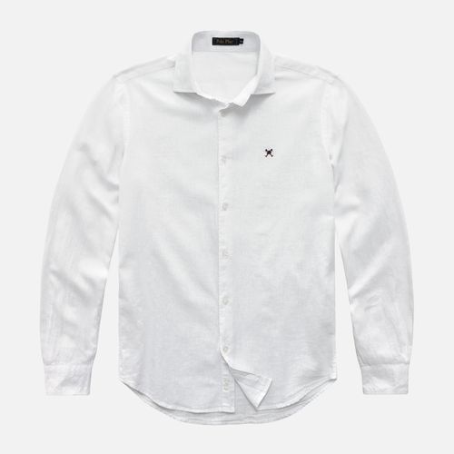 Camisa Look Linen Barbatana Manga Longa 24v08145