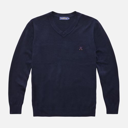 Tricot Decote V 24i08227
