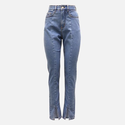 Calça Skinny Feminina Fenda 24i08268