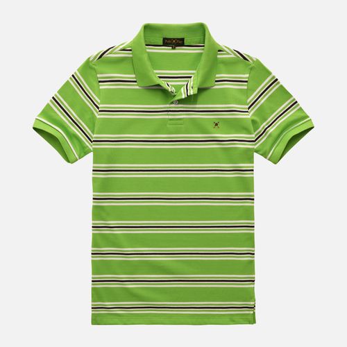 Camisa Polo Listrada Taquinho Manga Curta 25v08142