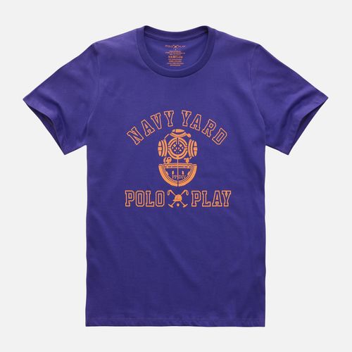 Camiseta Estampada Navy Manga Curta 25v08331