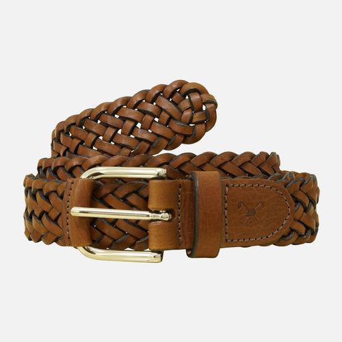 Cinto Tresse Couro Whisky 25v08407