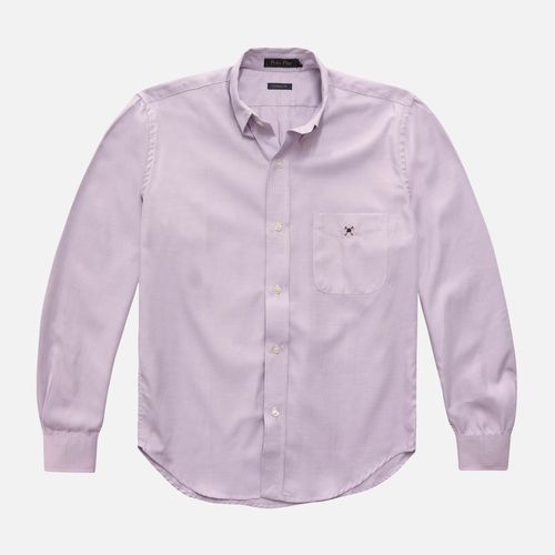 Camisa Classic Siena Button-Down Maquinetado Manga Longa 25v08436