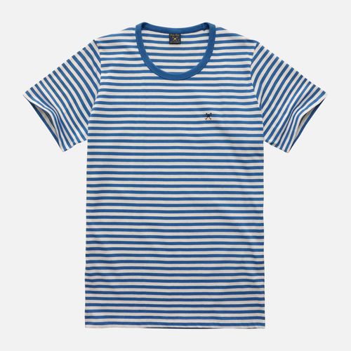 Camiseta Listrada Taquinho Manga Curta  25v08398