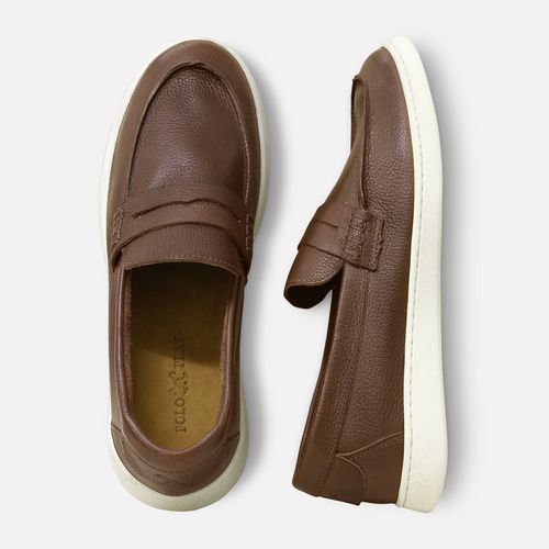 Mocassim Gravata Floater Conhaque 25v08481