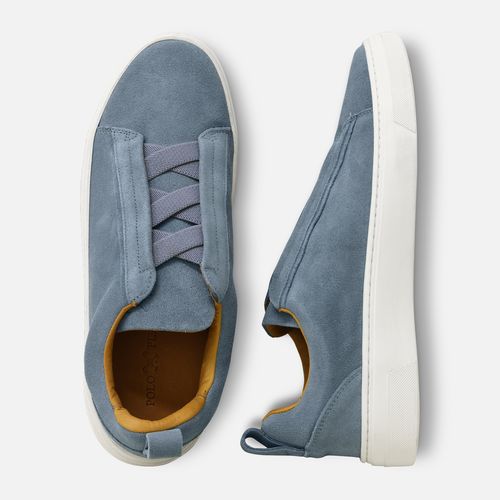 Tenis Polo Play Suede Azul Jeans  25v08472