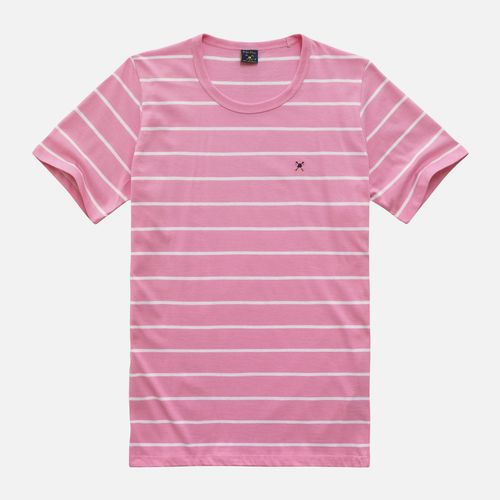 Camiseta Listrada Taquinho Manga Curta  25v08430