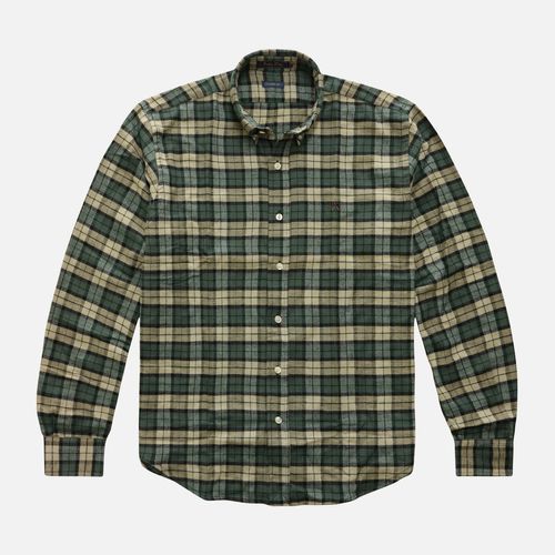 Camisa Classic Flanela Button-Down Manga Longa  25v08487