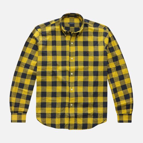 Camisa Classic Flanela Button-Down Manga Longa 25v08486