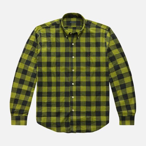 Camisa Classic Flanela Button-Down Manga Longa 25v08486