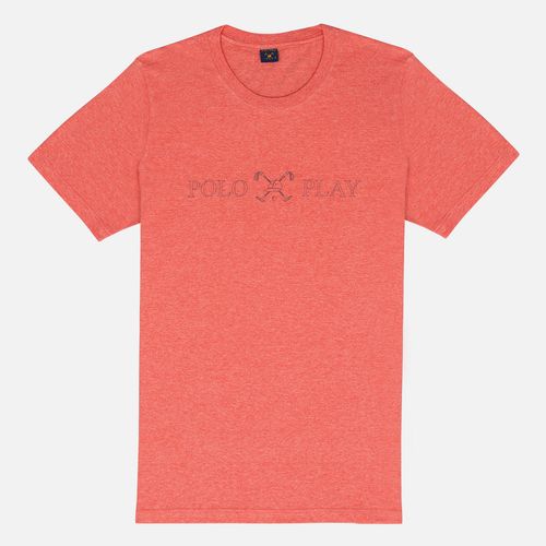 Camiseta Polo Play Melange 25i08573