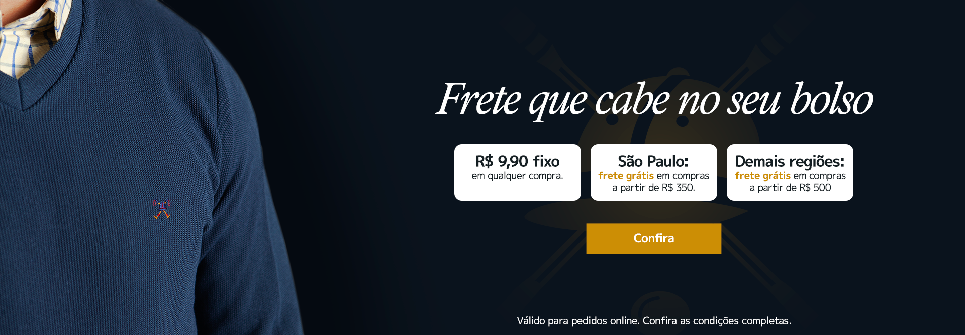 Frete que cabe no seu bolso