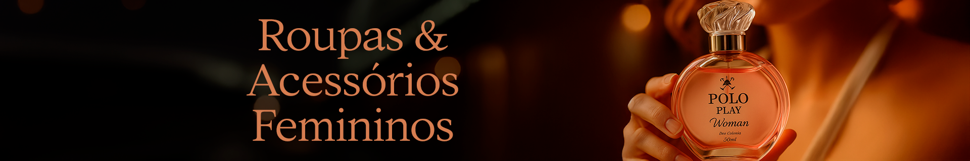 roupas e acessórios femininos
